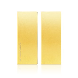 油压工艺 定制金条200克 可激光刻字、刻图案