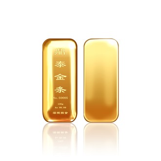 宽版浇铸系列100克投资金条